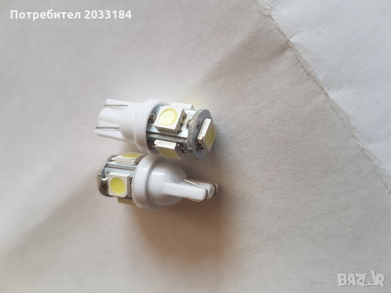 Led  светодиоди Т10 , снимка 1