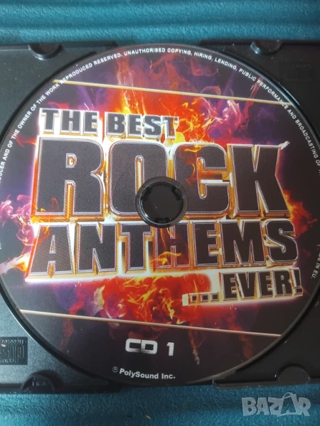 The best rock anthems ever CD 1 - оригинален диск музика Polysound, снимка 1