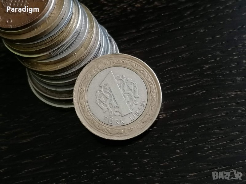 Монета - Турция - 1 лира | 2010г., снимка 1