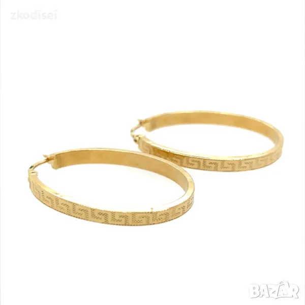 Златни обеци 3,97гр. 14кр. проба:585 модел:27284-1, снимка 1