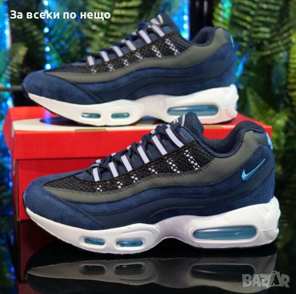 Nike Air Max 95 Blue Мъжки Маратонки С Кутия👟Мъжки Спортни Обувки Код S104, снимка 1