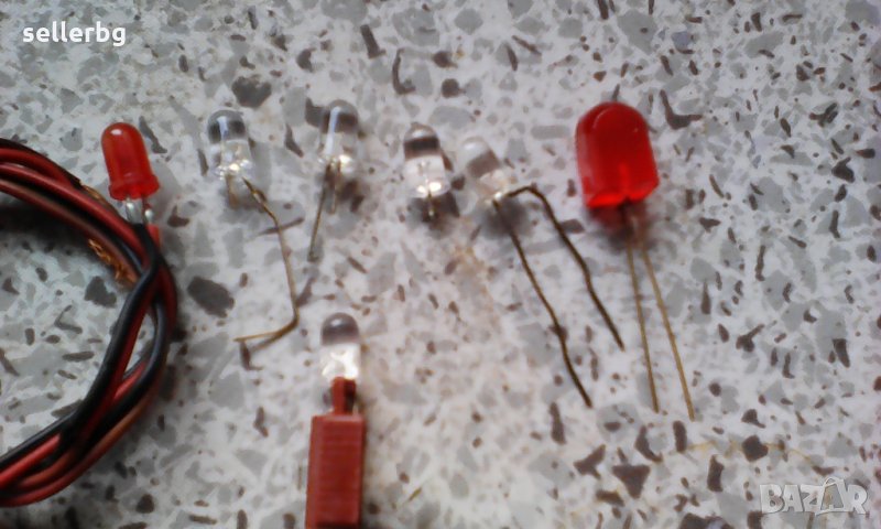 Светодиоди от запалки и аларма на кола, снимка 1
