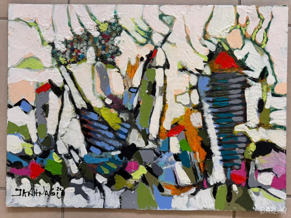 Картина на Яхнаджиев, снимка 1