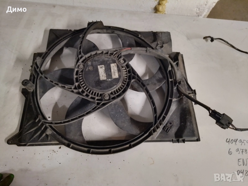 перка вентилатор климатик радиатор парно бмв е90 е91 320д bmw e90 e91 320d , снимка 1