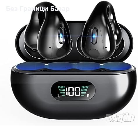 Нови Bluetooth 5.3 Слушалки с Дълъг Живот LED IP7 HiFi Звук, снимка 1