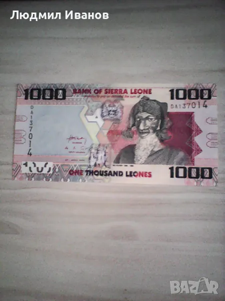 СИЕРА ЛЕОНЕ 1000 леони 2010 UNC, снимка 1