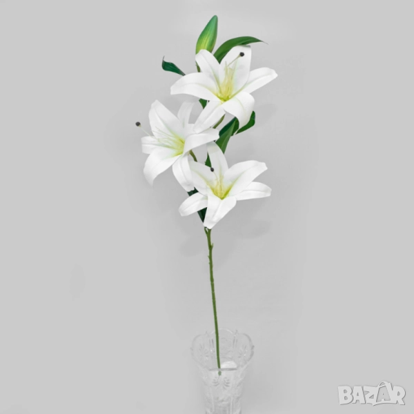 Изкуствени стръкове с лилии, снимка 1