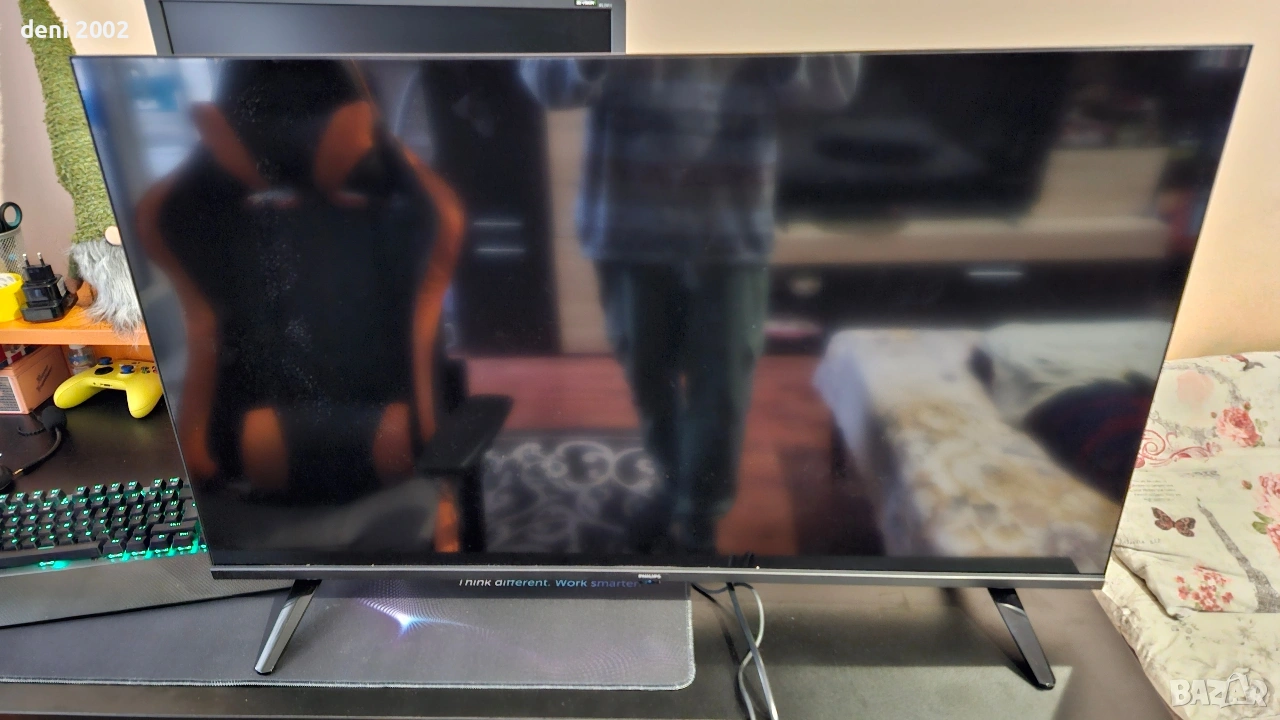 Телевизор Led Smart FULL HD android Philips , снимка 1