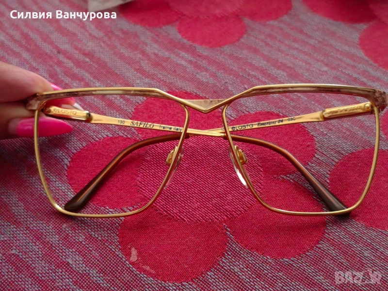 Чисто нови диоптрични очила на Safilo Elasta 24 gold , снимка 1