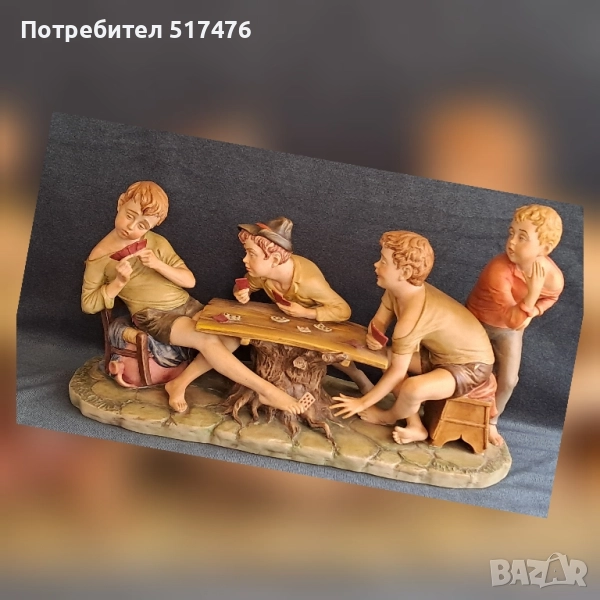 Capodimonte порцеланова композиция , снимка 1