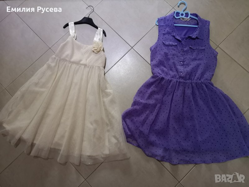 различни детски рокли-официални и ежедневни/рокля-134-140, снимка 1