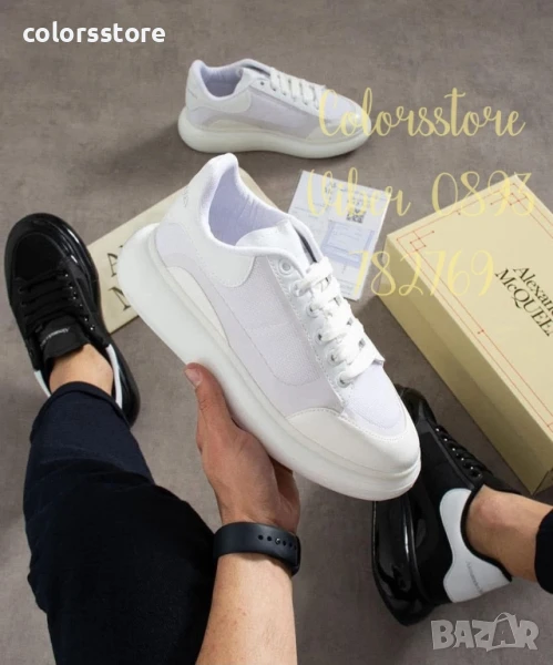 Мъжки бели кецове Alexander McQueen/BR183s, снимка 1