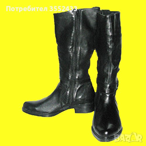Бълг. нови ботуши от естествена кожа, снимка 1