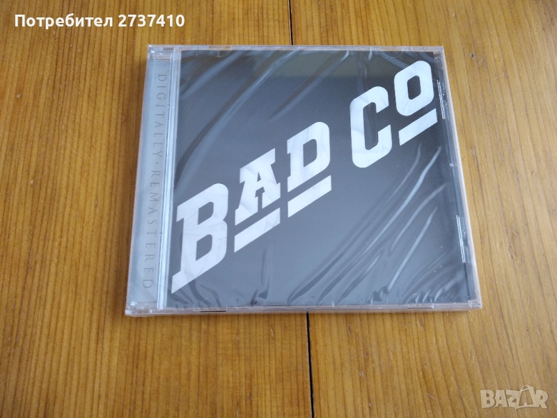 BAD COMPANY - BAD CO 17лв оригинален диск ремастер, снимка 1