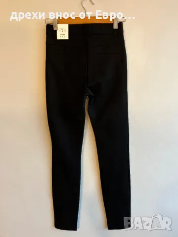 ZARA Legging 26 черен панталон, снимка 3 - Панталони - 49063530