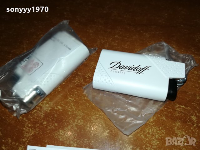 davidoff metal-нова метална запалка 1901221211, снимка 4 - Запалки - 35487350