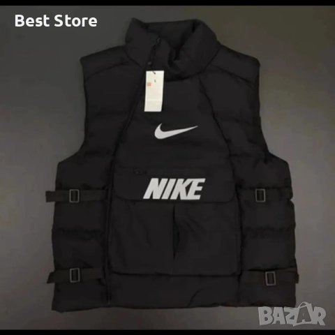 Nike мъжки черен елек 