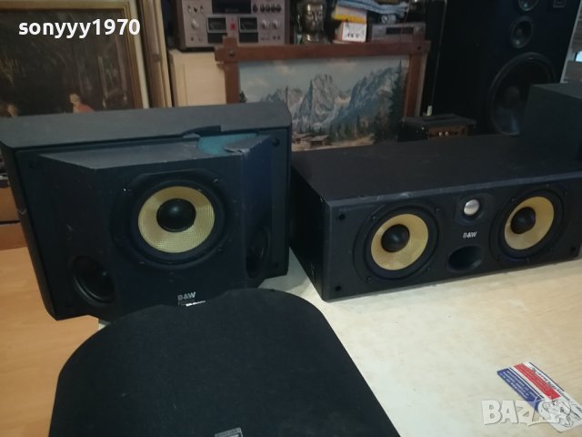 B&W CENTER+2БР ТОНКОЛОНИ 1511231227G, снимка 11 - Тонколони - 43002443