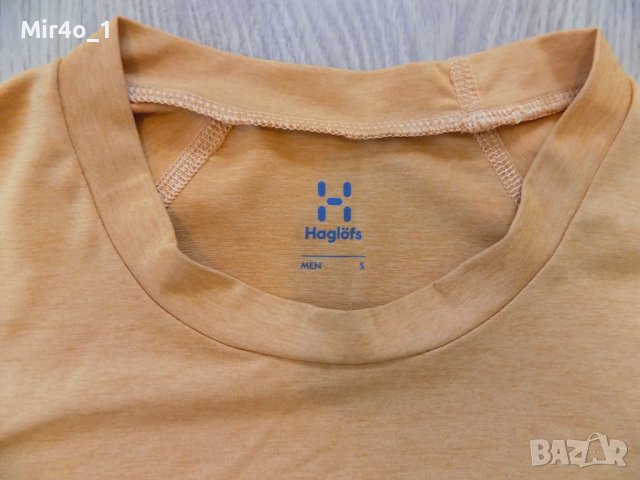 тениска haglofs оригинал спорт планина туризъм тренировка крос мъжка S, снимка 5 - Тениски - 39878285