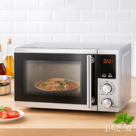 Микровълнова печка с грил Royalty Line RL-MWO-3805