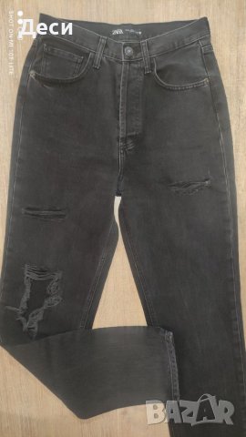 дънки с висока талия на Zara , снимка 1