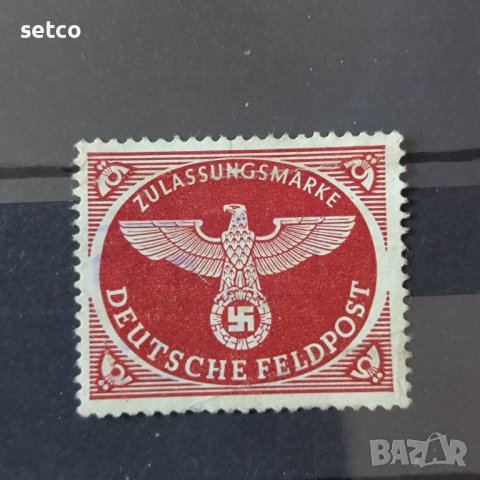 Германия Райх 1943 г. Feldpost, снимка 1 - Филателия - 43928387