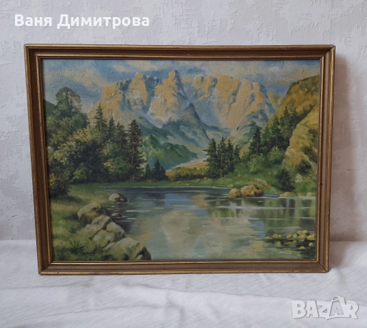 Маслена живопис пейзаж, снимка 6 - Картини - 53582002