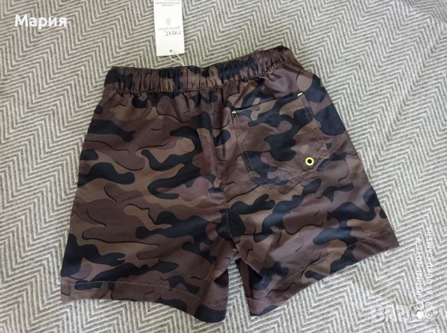 Next camo плувни шорти ръст 134см, снимка 6 - Детско бельо и бански  - 40686190
