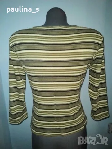 Два броя / Еластична маркова блуза "DIDI" и "zabaione" / универсален размер , снимка 13 - Блузи с дълъг ръкав и пуловери - 30400051