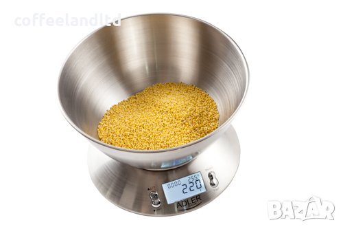 Кухненска везна с купа 1,8л. AD 3134, снимка 2 - Електронни везни - 35077492