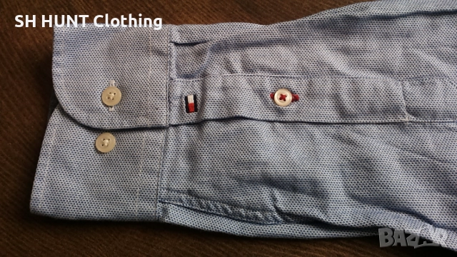 Tommy Hilfiger Shirts размер M мъжка риза 19-19, снимка 7 - Ризи - 52160536