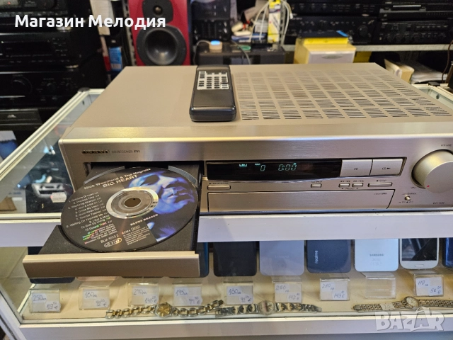 Ресийвър + cd plaer в едно Onkyo CR-70R с оригинално дистанционно.  В отлично техническо и визуално , снимка 5 - Ресийвъри, усилватели, смесителни пултове - 52810145