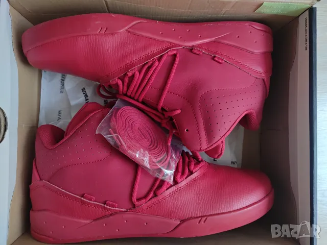 Supra Estaban мъжки кожени кецове EUR 44, снимка 5 - Маратонки - 48396139