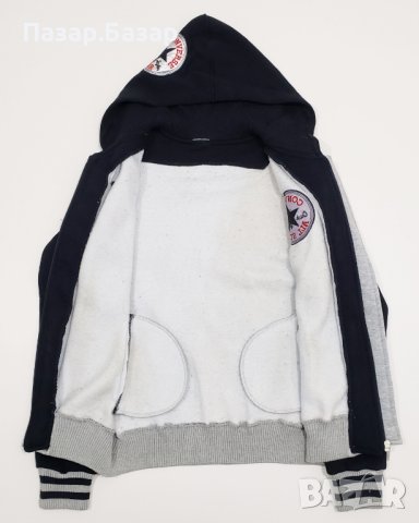 CONVERSE Hoodie Яке Ватиранo Худи Суичър Качулка XS-S, снимка 6 - Якета - 43186611