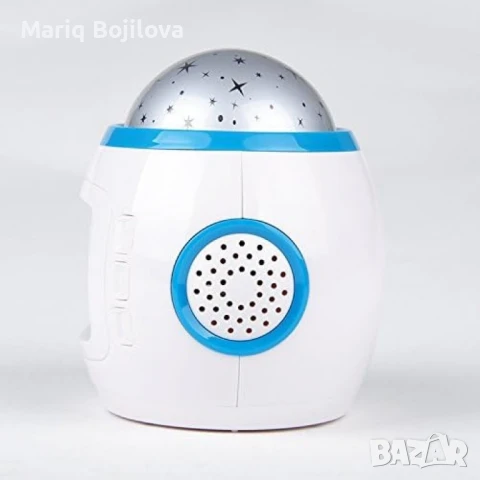 Будилник с прожекционна лампа – магията на звездното небе във вашата стая +музика, снимка 10 - Друга електроника - 49156425