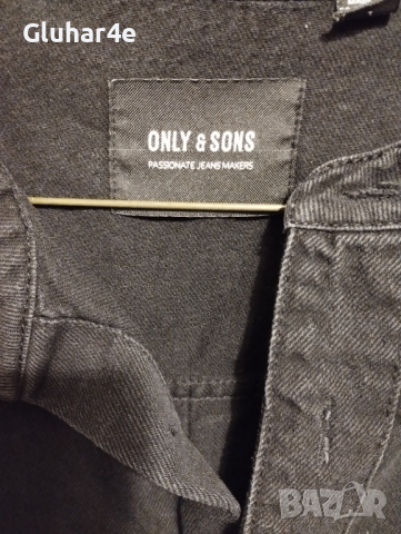 Дънкова риза Only & Sons , снимка 7 - Ризи - 44844159