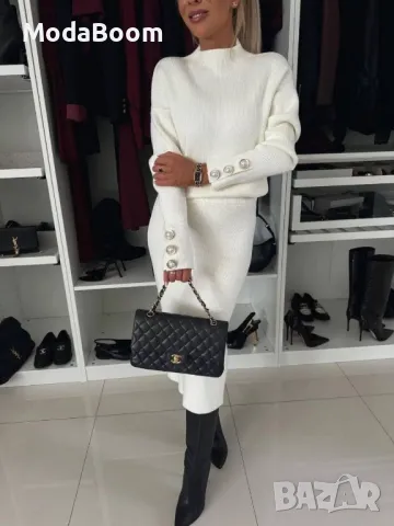 Дамски комплекти фино плетиво, снимка 3 - Комплекти - 48935731