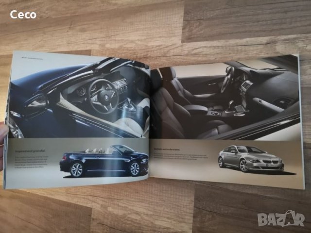Рекламен Каталози за BMW 5GT  BMW 6 серия купе и кабрио, снимка 11 - Други - 28776797