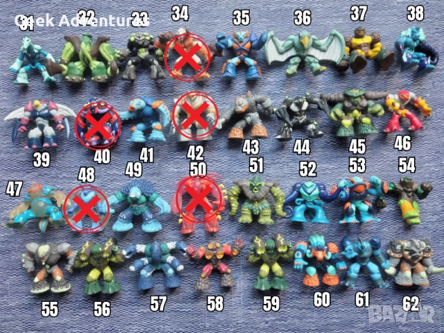 Gormiti Гормити - Оригинални Колекционерски Фигурки и Играчки, снимка 3 - Колекции - 48249332