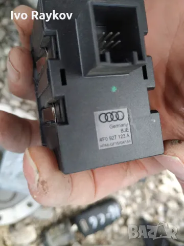 Бутони дисплей Audi A6 C6 4F0927123A, снимка 3 - Части - 49542043