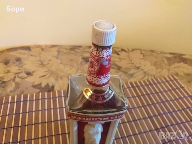 OUZOUNIS MAIDENS  Гръцка бутилка 1964г, снимка 3 - Колекции - 27911956