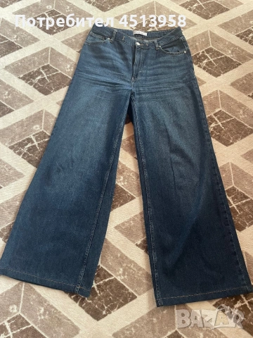 Дамски широки дънки