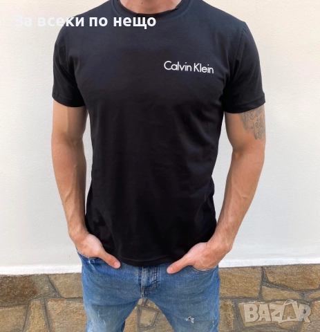 Calvin Klein Унисекс Тениска👚👕Мъжка Тениска Келвин Клайн 👕Дамска Тениска - 3 Модела Код LFS579