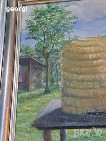 Стара немска картина кошер, снимка 5 - Картини - 48076161