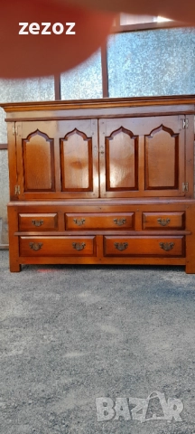 Шкаф масив английски-№106, снимка 2 - Шкафове - 52537501