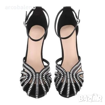 Дамски елегантни сандали на висок ток, 6цвята , снимка 3 - Сандали - 40897316