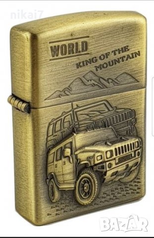 Луксозна запалка модел Zippo на бензин с релефни КОЛИ , снимка 8 - Други - 27186823