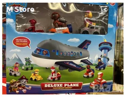 Paw Patrol Самолет с три фигурки