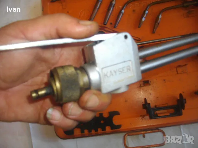 MESSER GRIESHEIM Нидерландски комплект за ГАЗО-ПЛАМЪЧНО РЯЗАНЕ ЗАВАРЯВАНЕ Оксижен Профи 18 части , снимка 14 - Други инструменти - 47280013