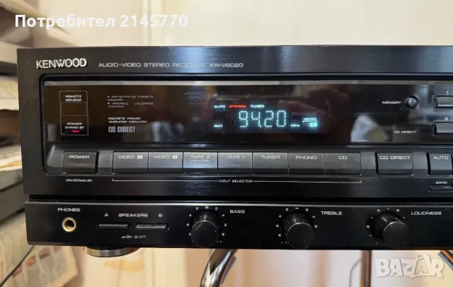 Ресийвър Kenwood KR-V6020, снимка 2 - Ресийвъри, усилватели, смесителни пултове - 49539630